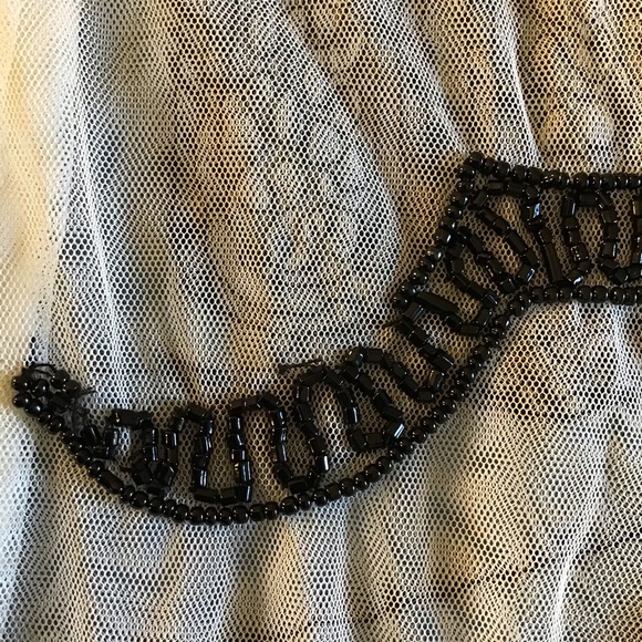 Unique Vintage Flapper-like Sheer Dress NWT - Picture 8 of 13